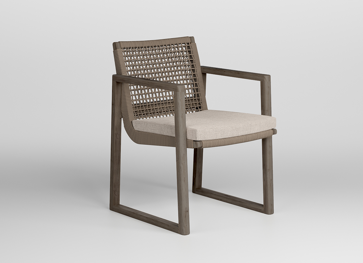 east yemek sand vizon rope weathered teak