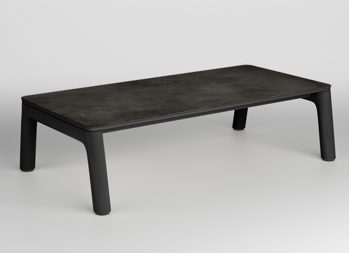 tolo sehpa siyah alu antrasit seramik