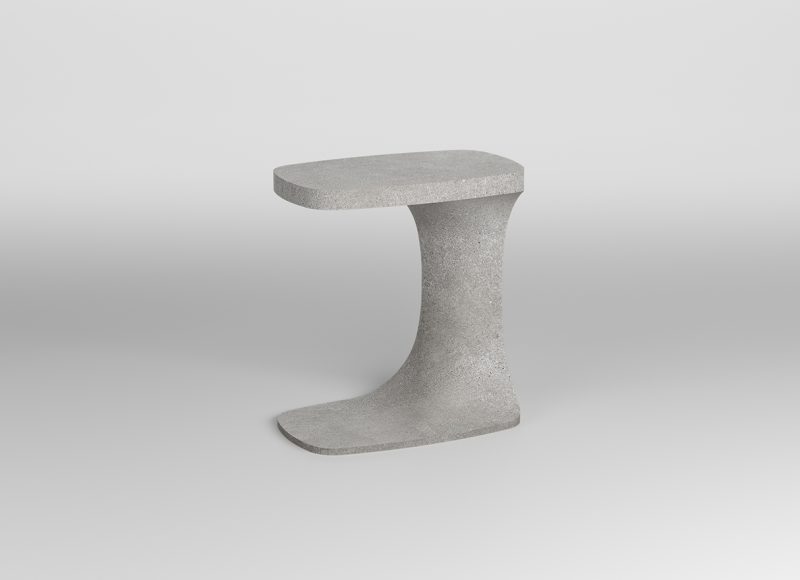 geo yan sehpa gri fiber