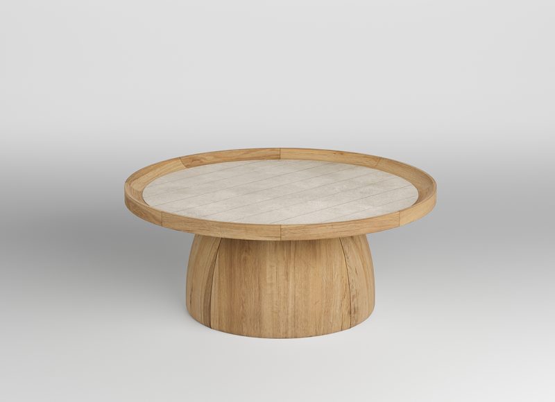 paullo orta sehpa natural teak